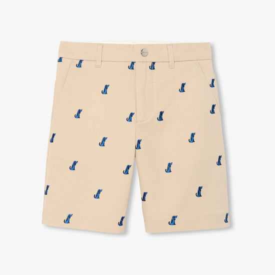 刺しゅう入りショートパンツ