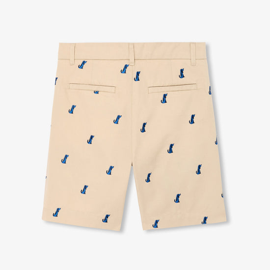 刺しゅう入りショートパンツ