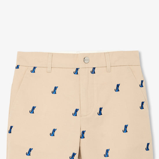 刺しゅう入りショートパンツ