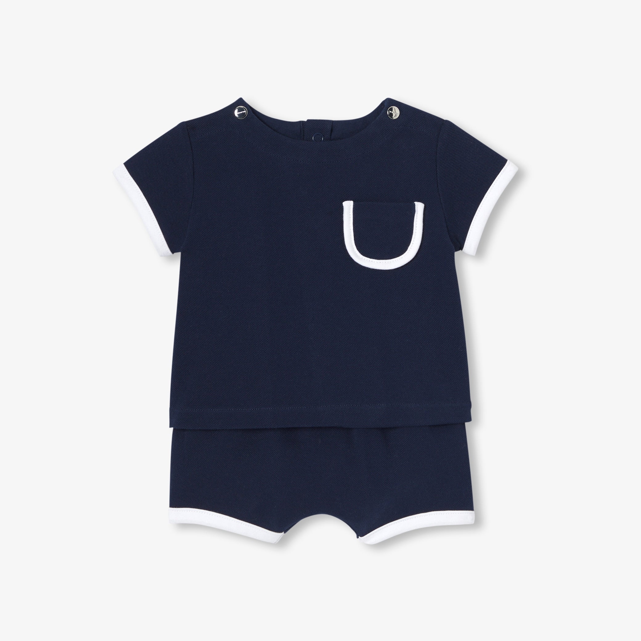 jacadi ハニカムコットンアンサンブル　18m jacadi ハニカムコットンアンサンブル 18m