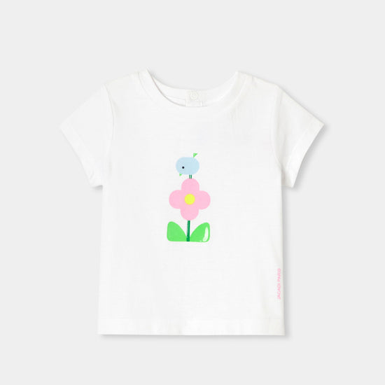 モチーフ入り半袖Tシャツ
