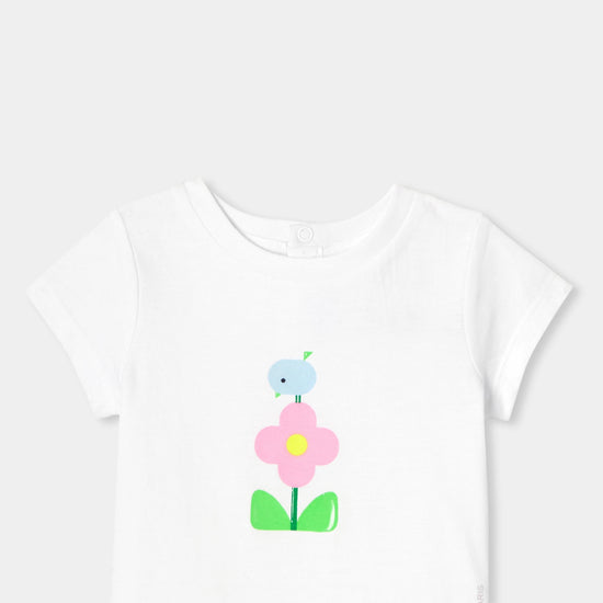 モチーフ入り半袖Tシャツ