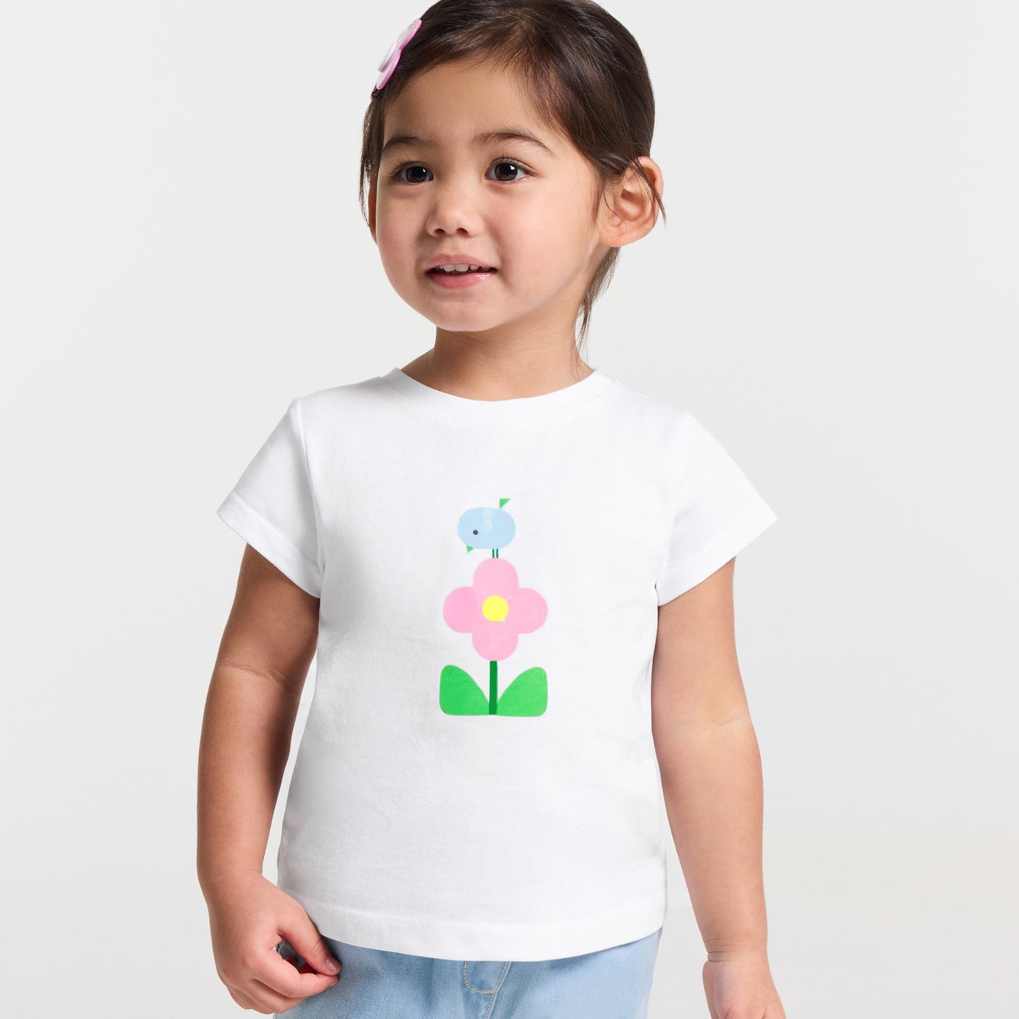 モチーフ入り半袖Tシャツ