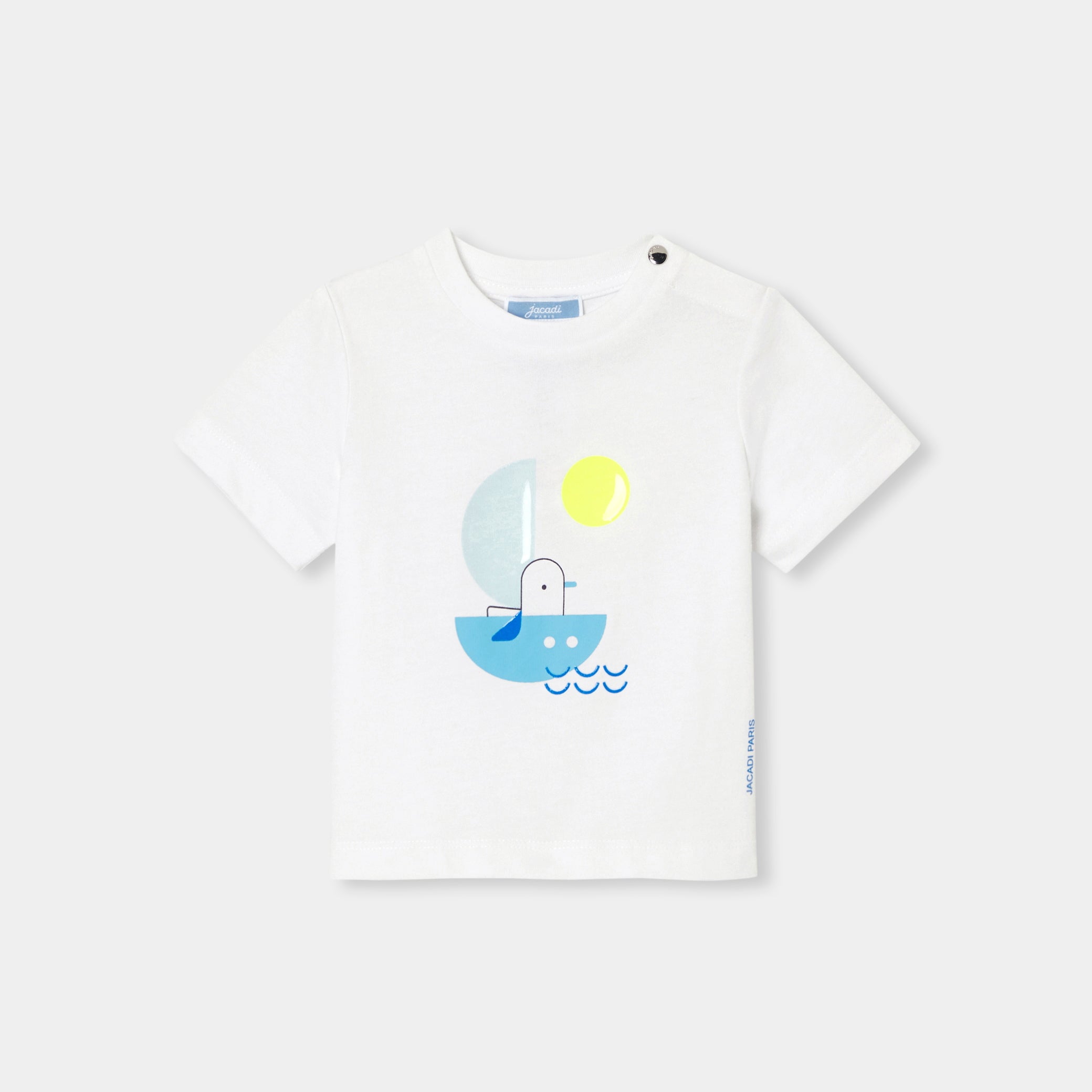 JACADI(ジャカディ) 背中にエッフェル塔ポロシャツ 3-6歳 Tシャツ・ポロシャツ | Jacadi Paris＜ジャカディ＞日本公式