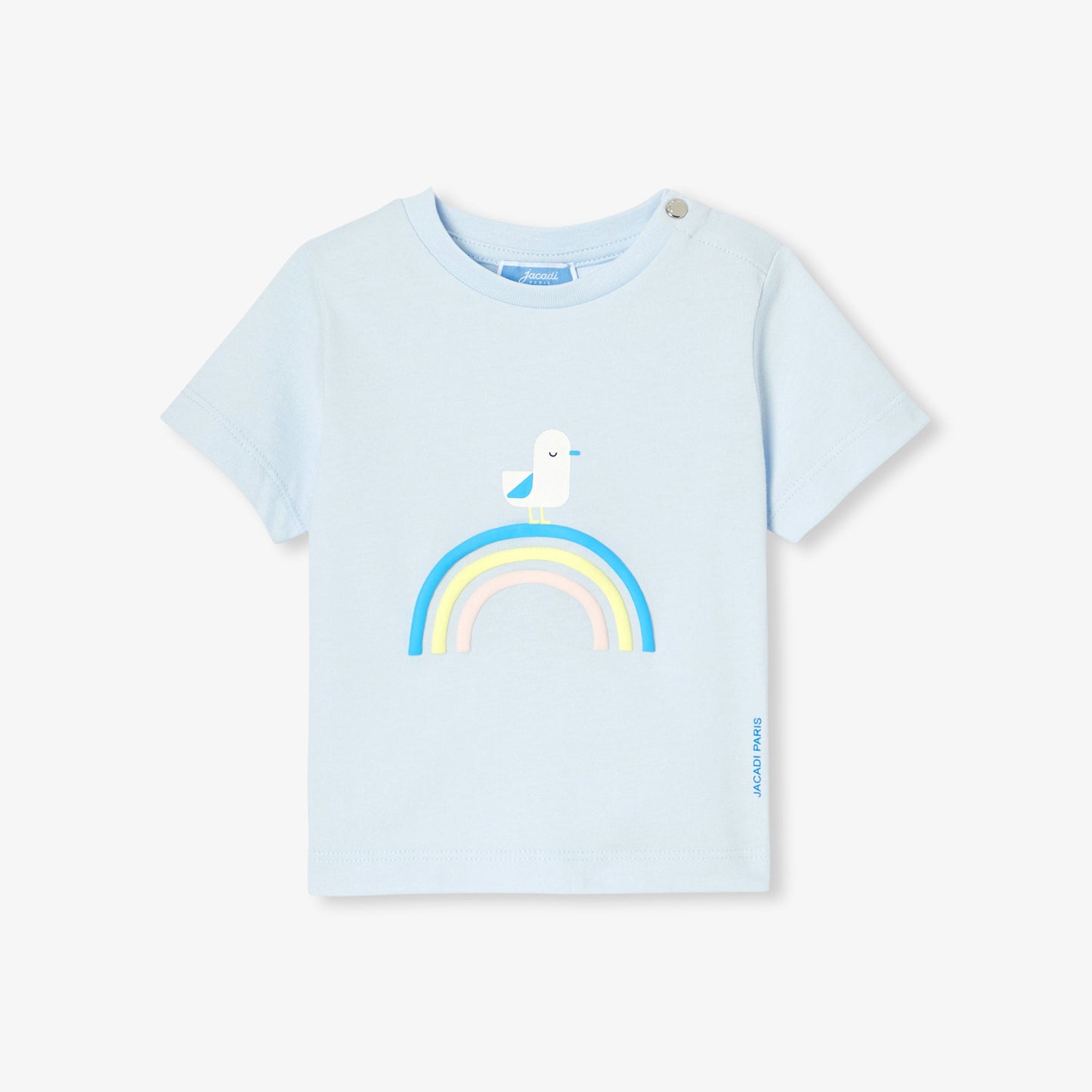 プリント入り半袖Tシャツ