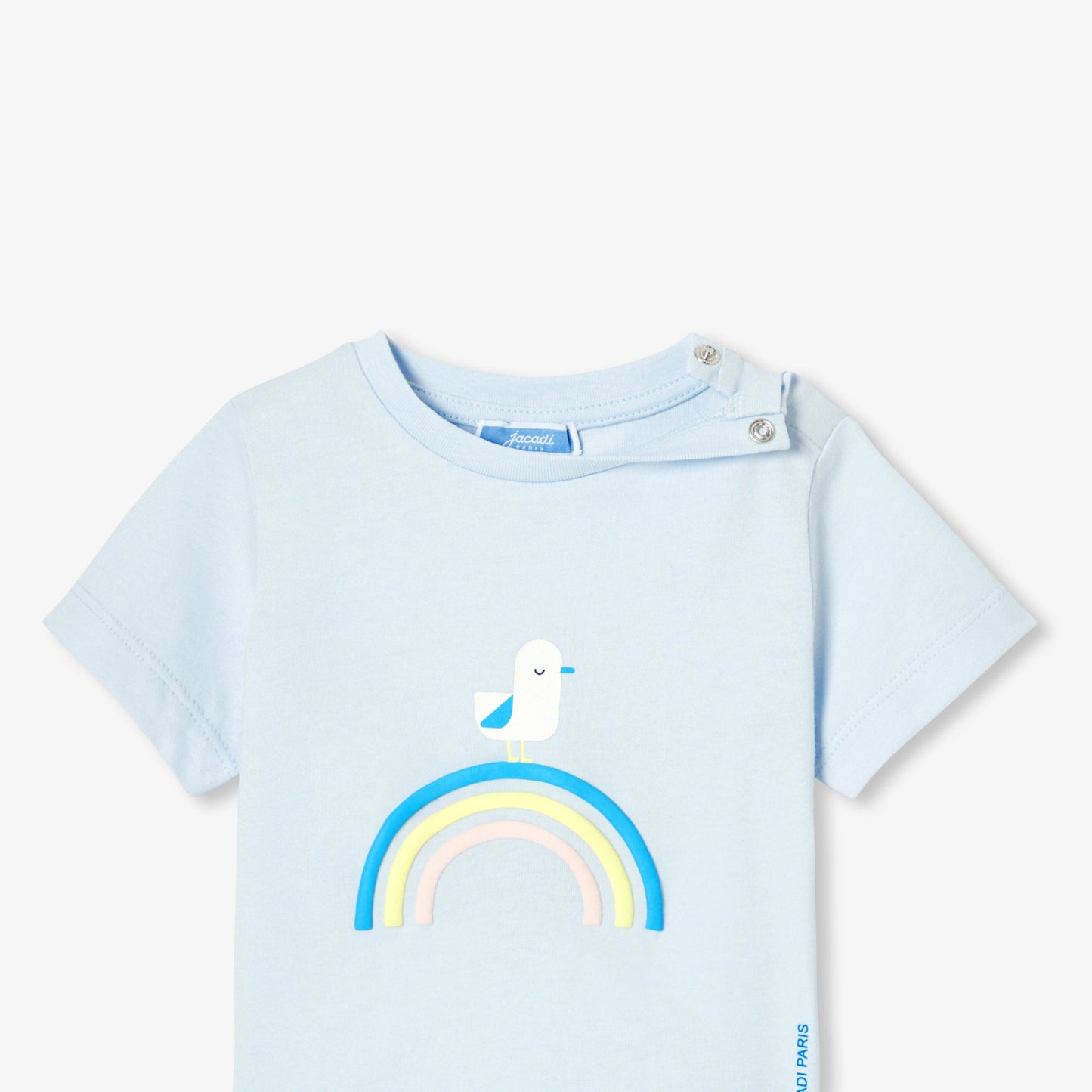 プリント入り半袖Tシャツ
