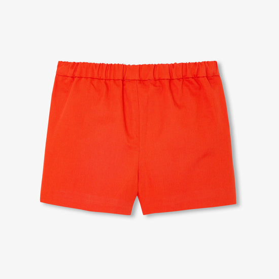 パッチポケット付きショートパンツ