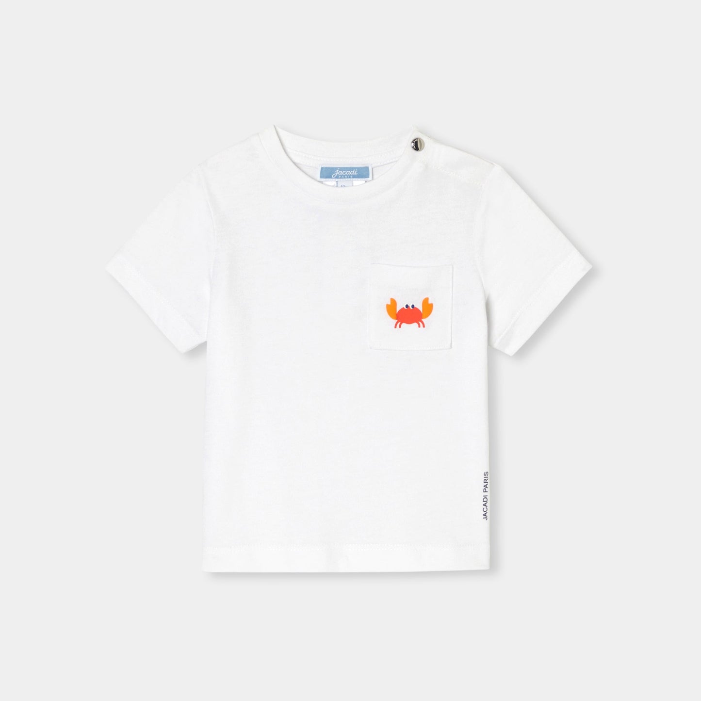 パッチポケット付き半袖Tシャツ
