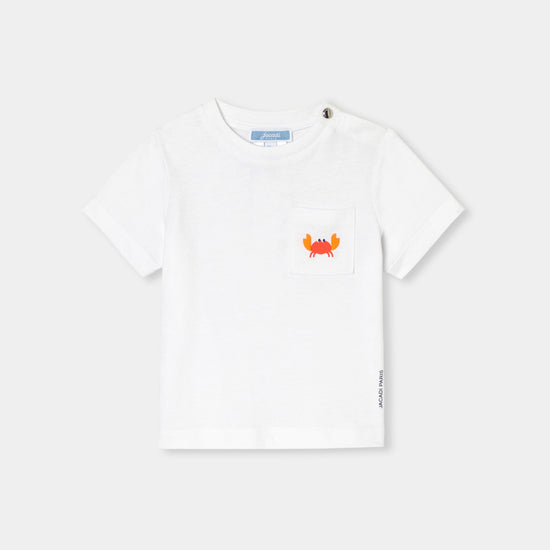 パッチポケット付き半袖Tシャツ