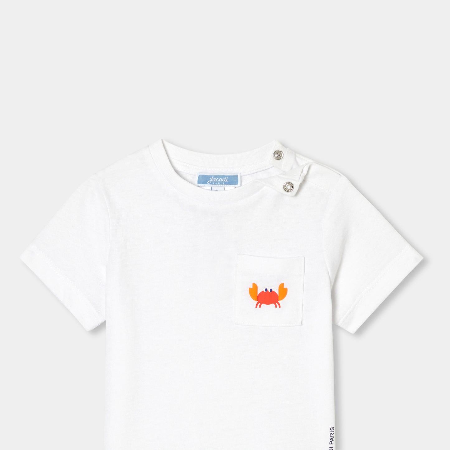 パッチポケット付き半袖Tシャツ