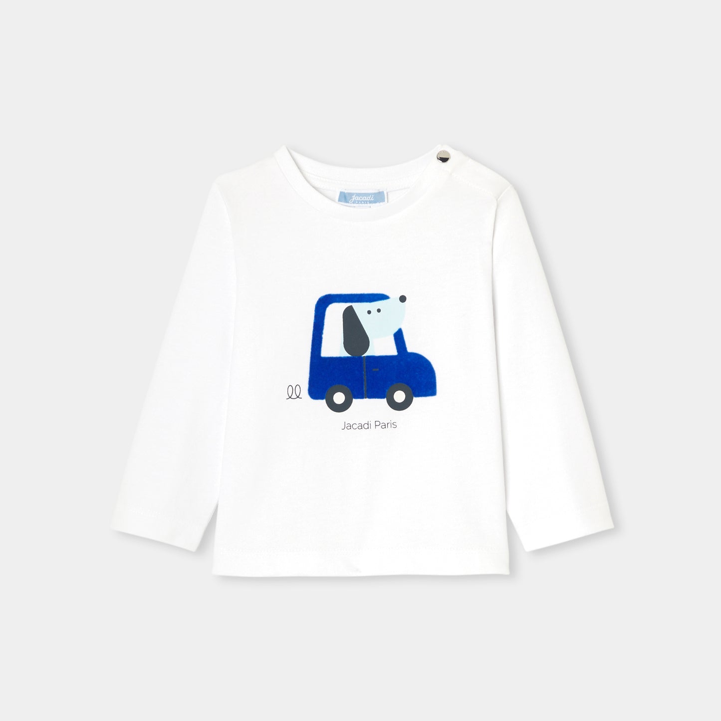 モチーフ入り長袖Tシャツ