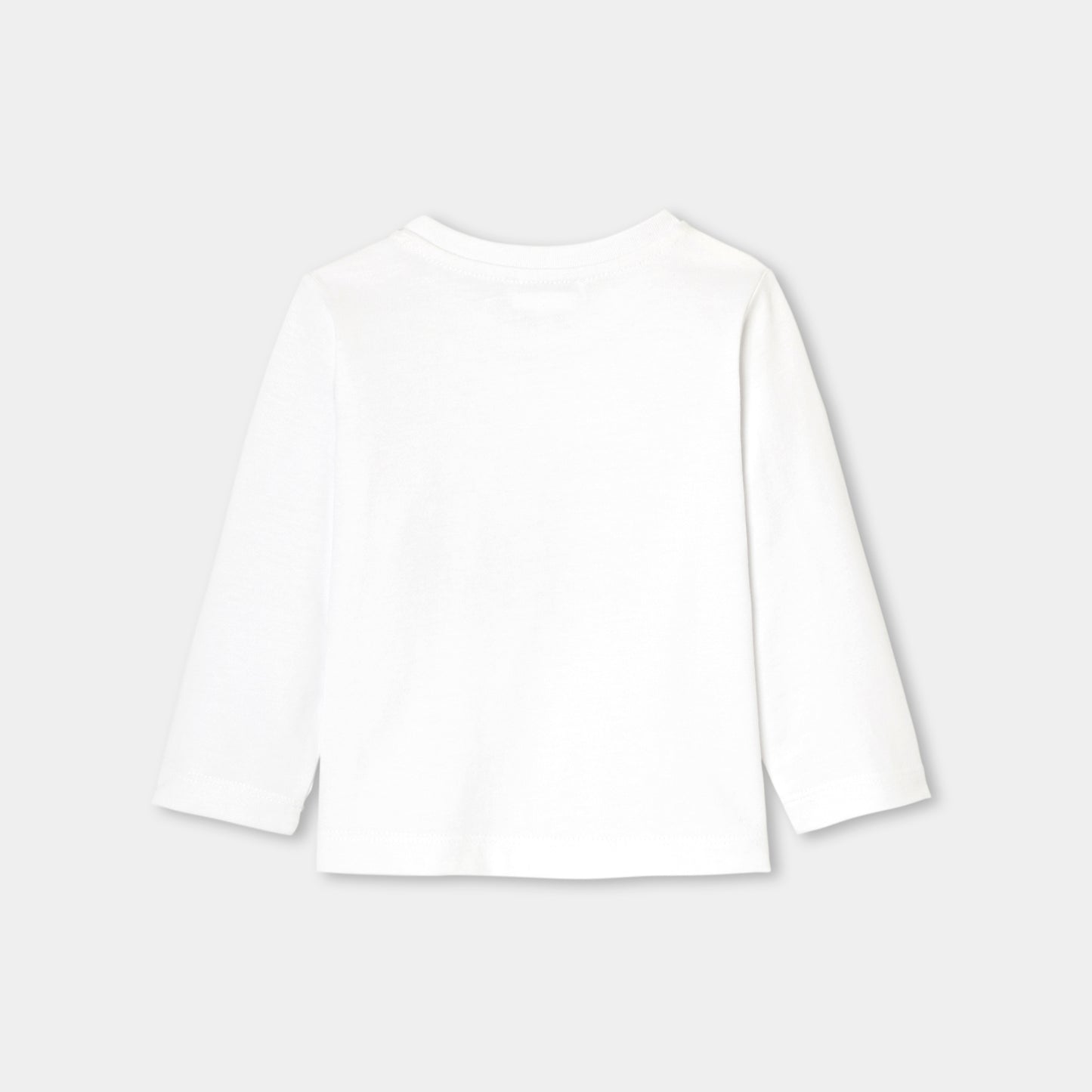 モチーフ入り長袖Tシャツ