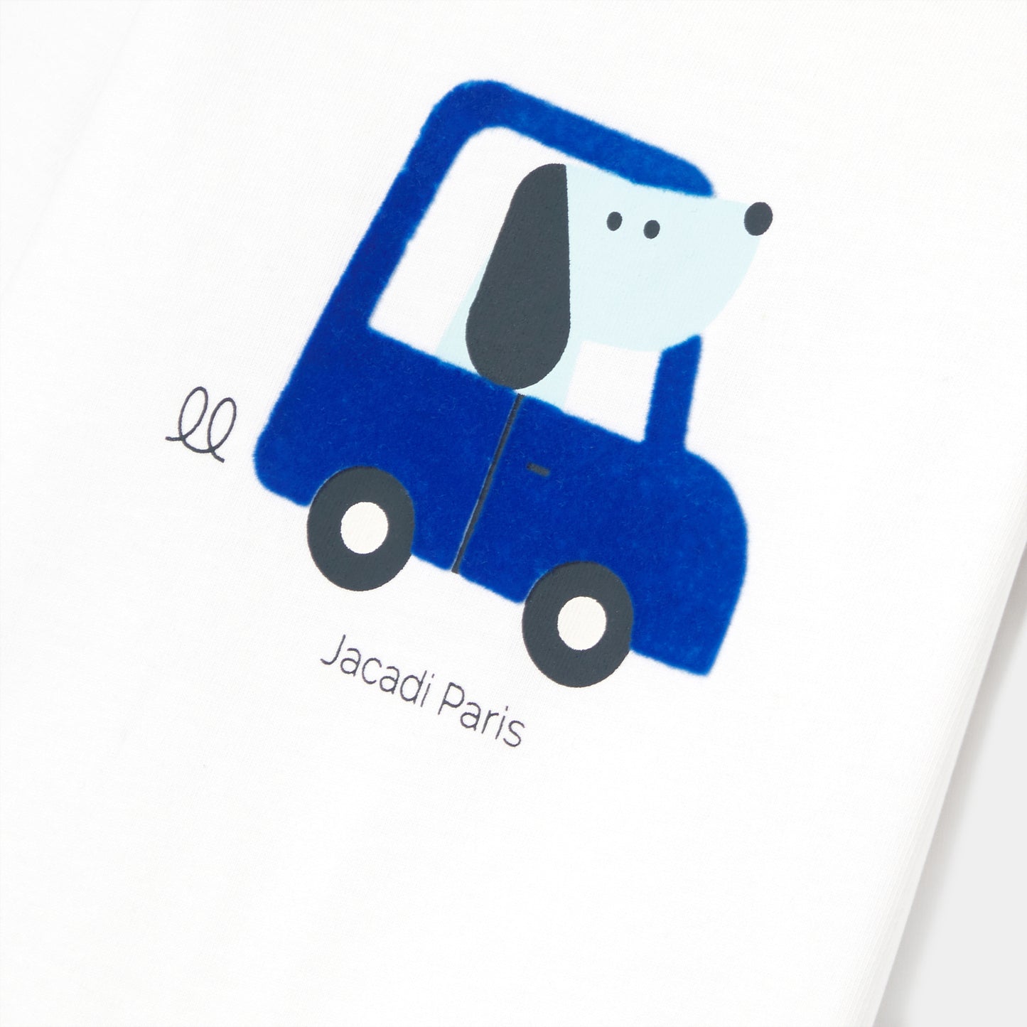モチーフ入り長袖Tシャツ