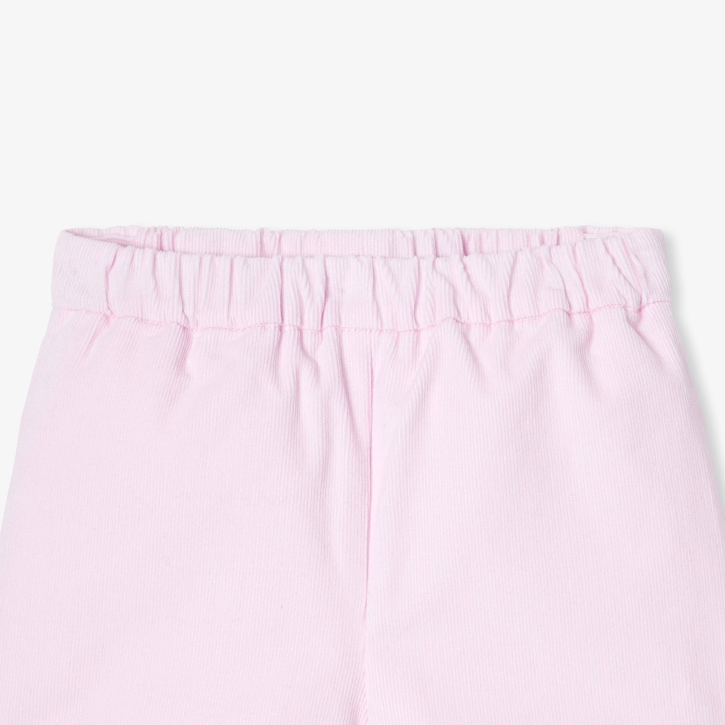 ベロア調生地ショートパンツ