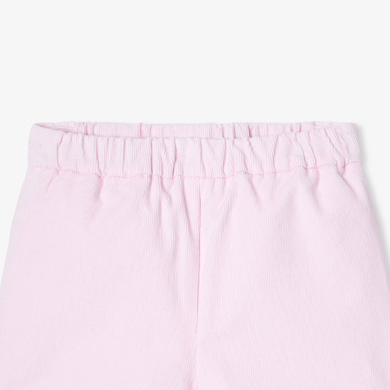 ベロア調生地ショートパンツ