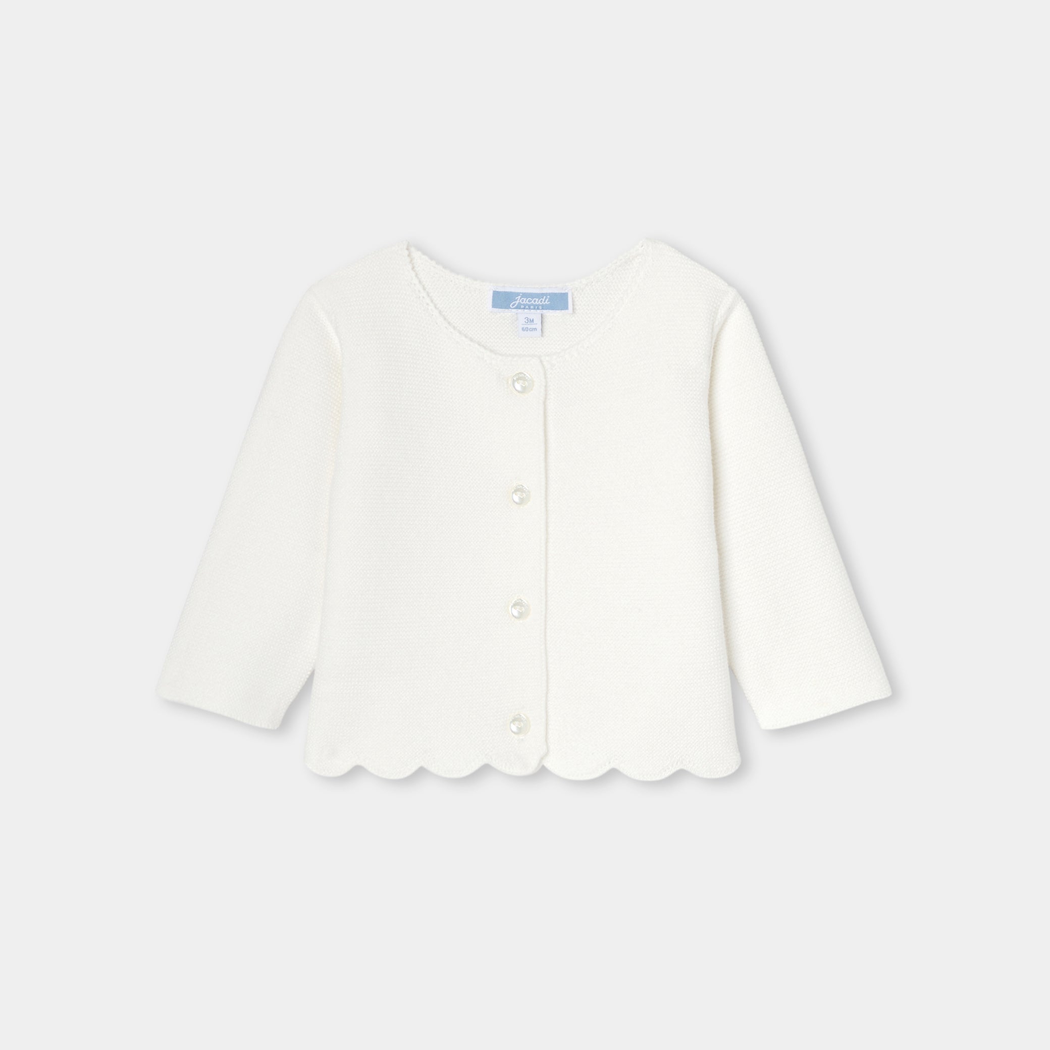 【新品未使用】jacadi★ジャカディ　ニットロンパース カーディガン | | Jacadi Paris＜ジャカディ＞日本公式
