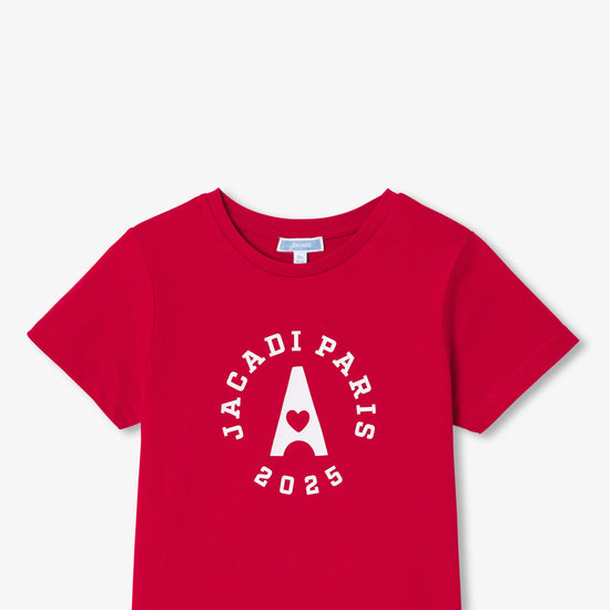 エッフェル塔プリントTシャツ
