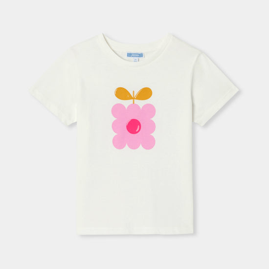 フラワーモチーフTシャツ