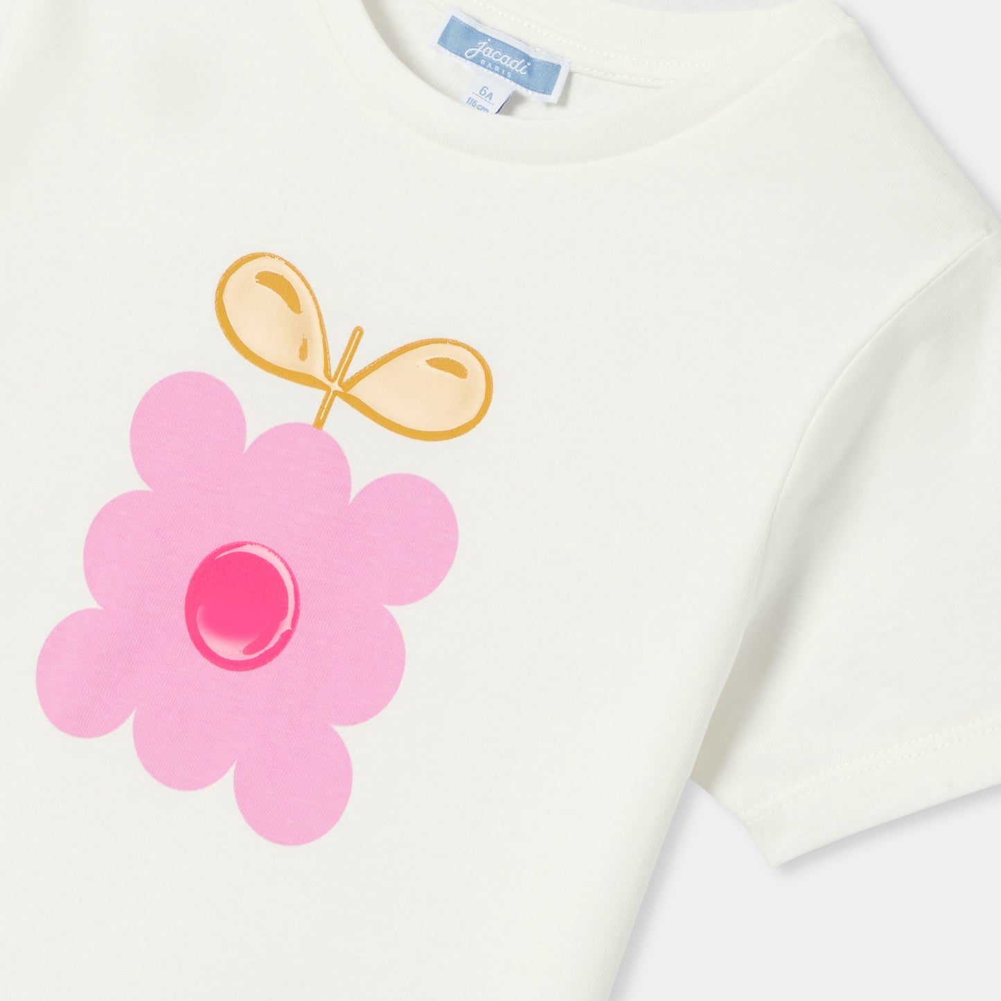 フラワーモチーフTシャツ