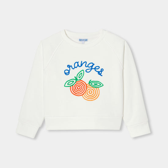 刺しゅう入りスウェット
