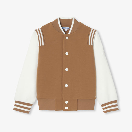 刺しゅうバッジ付きテディジャケット