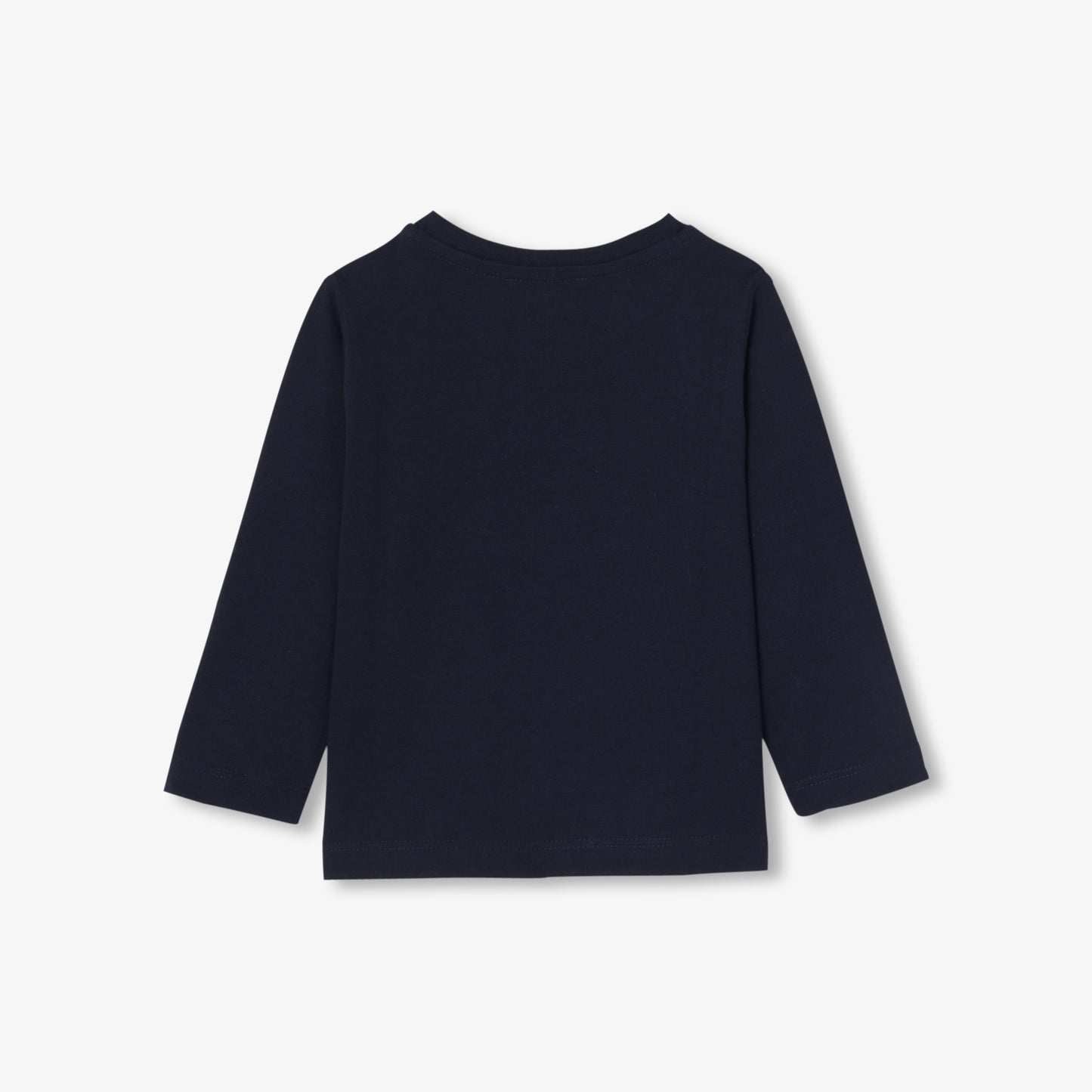 プリント入り長袖Tシャツ