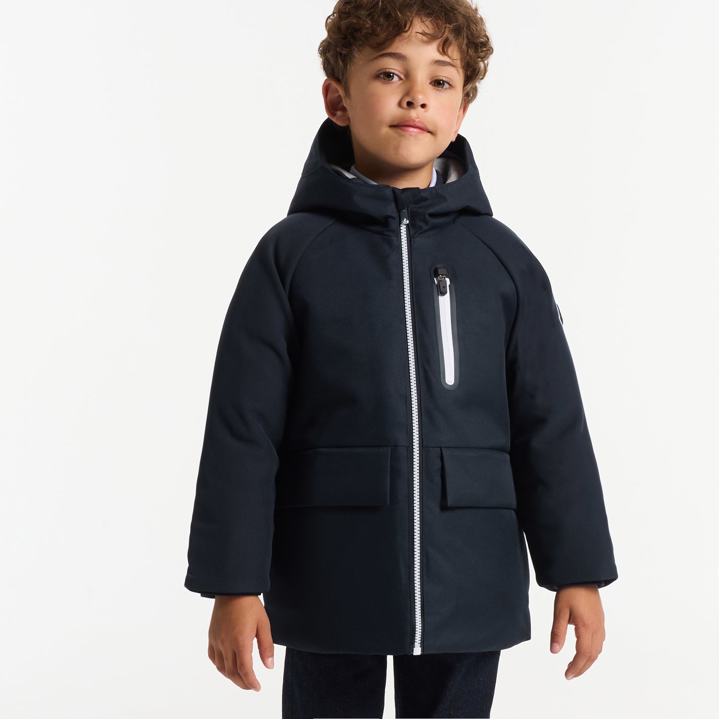 JACADI PARIS キッズ ダウンジャケット 3A 96cm ネイビー JACADI(ジャカディ) キッズアウター(ベビー・キッズ) - 海外通販
