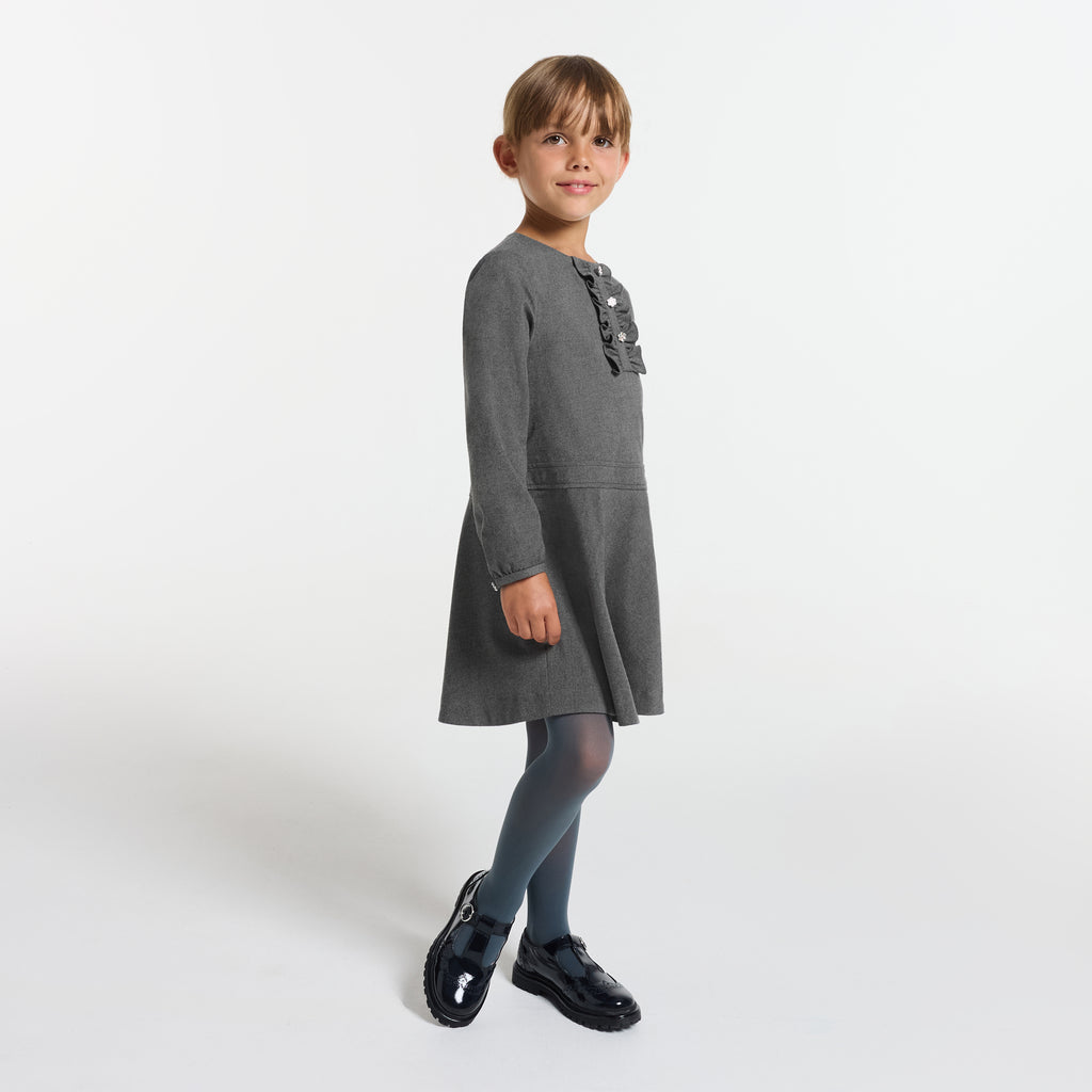 フロントフリルワンピース | | Jacadi Paris＜ジャカディ＞日本公式