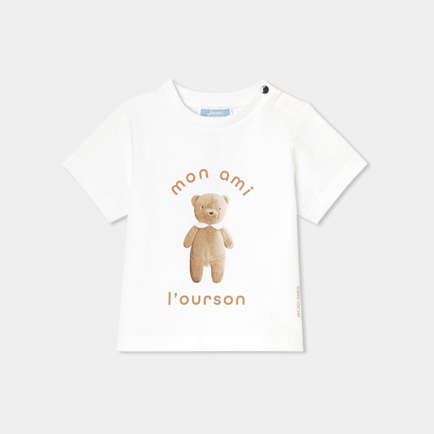 テディベアプリントTシャツ
