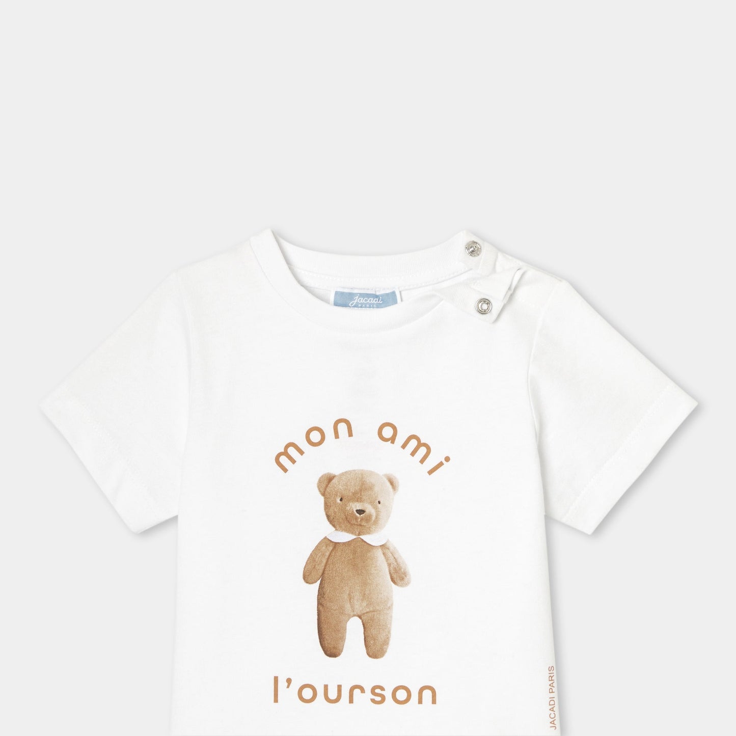テディベアプリントTシャツ