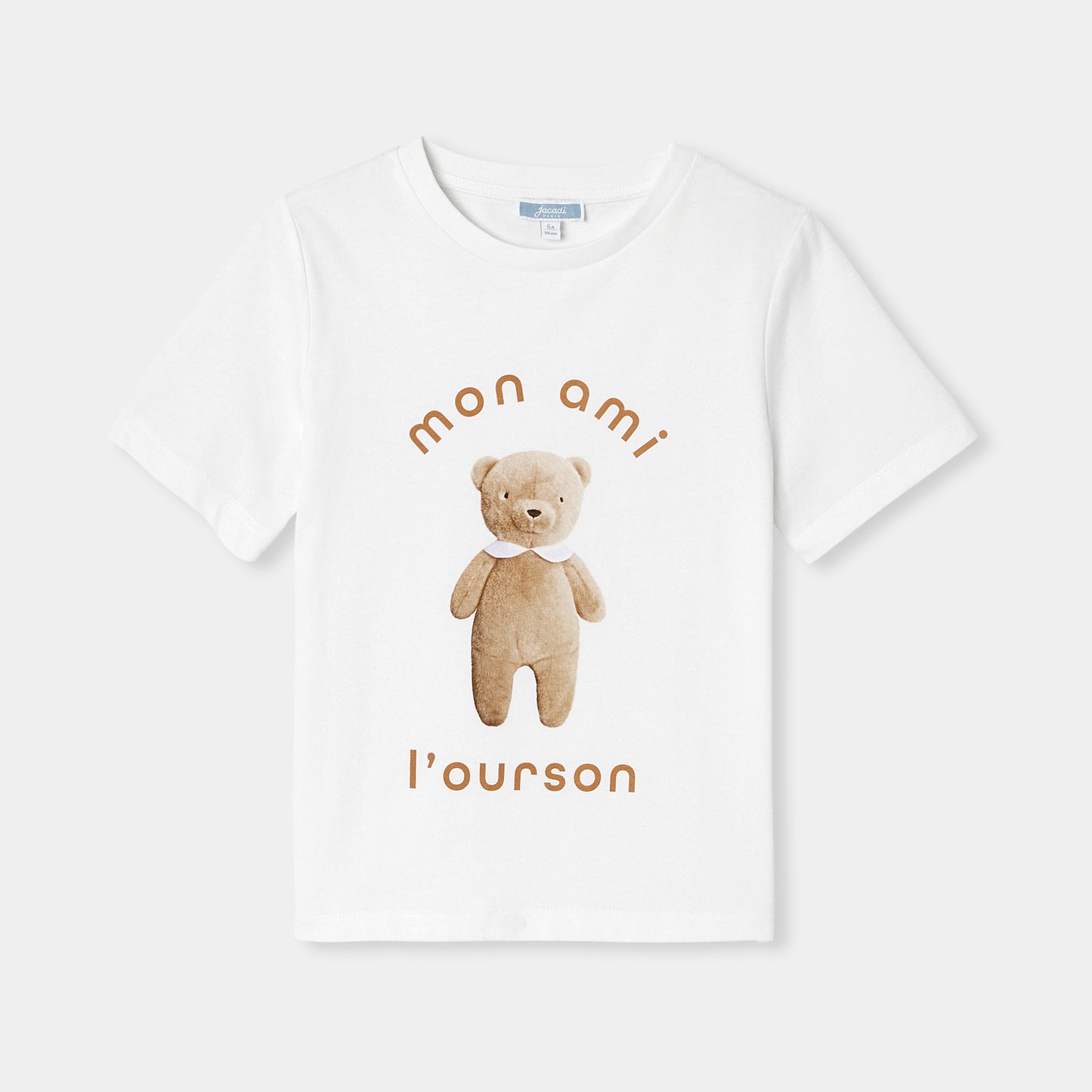 テディベアプリントTシャツ