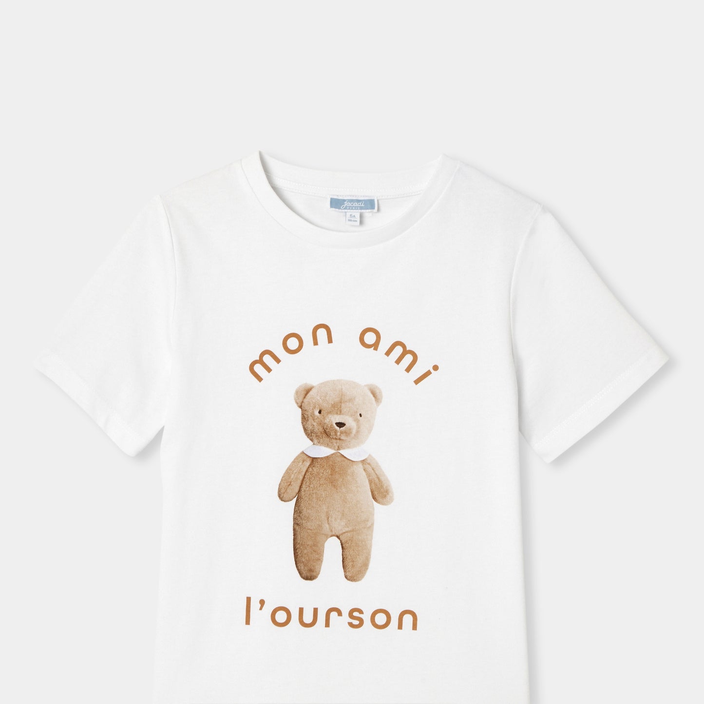 テディベアプリントTシャツ