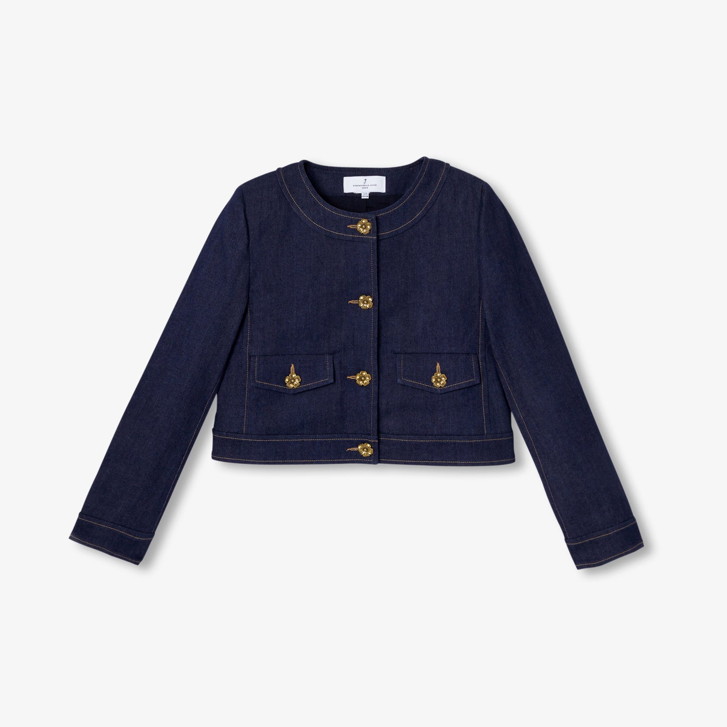 クロップド丈ジャケット