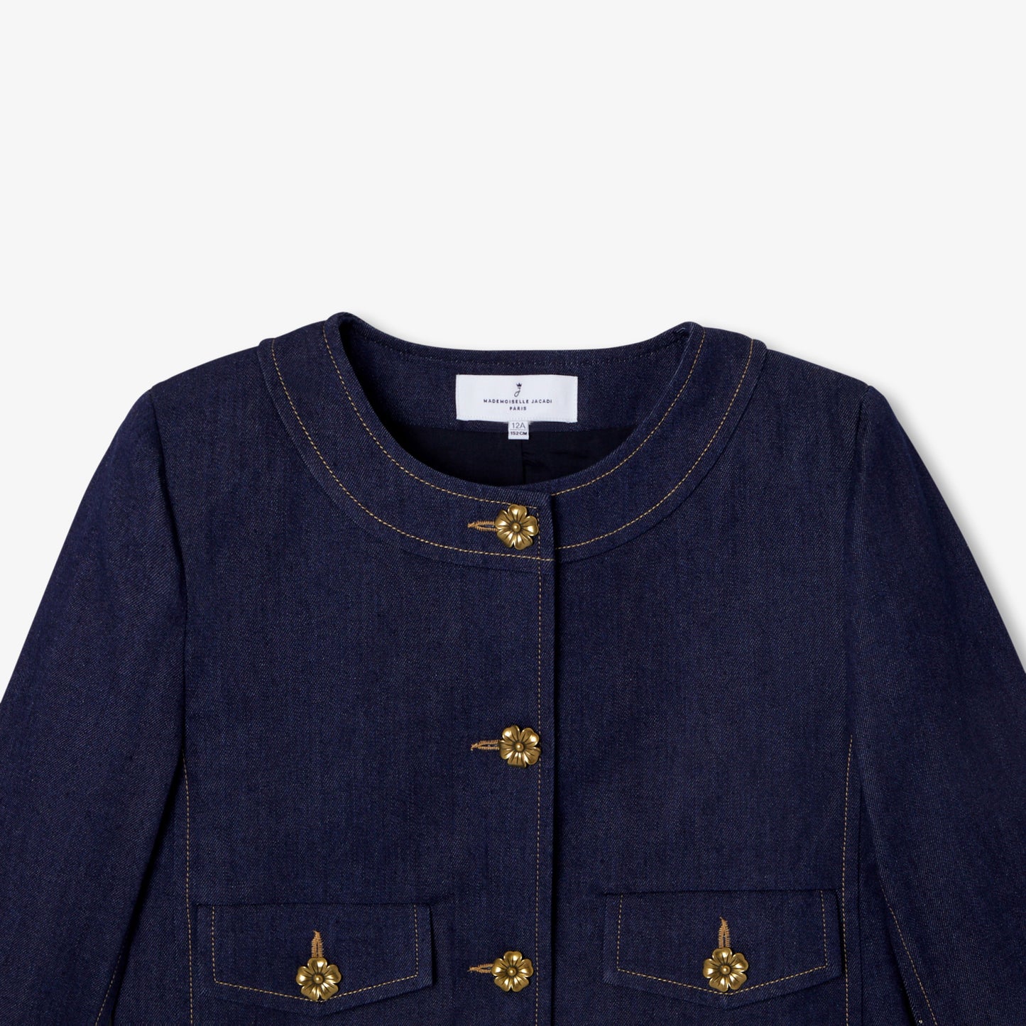 クロップド丈ジャケット