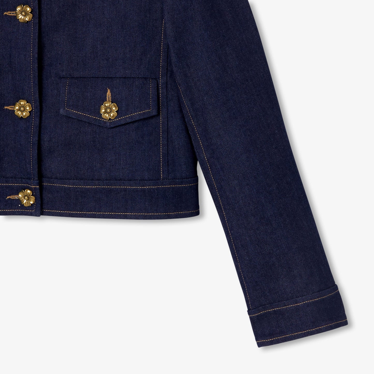 クロップド丈ジャケット