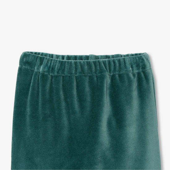 ベロア調生地アンサンブル