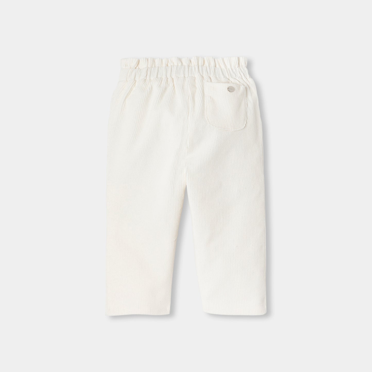 ベロア調生地パンツ