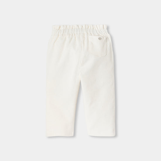 ベロア調生地パンツ