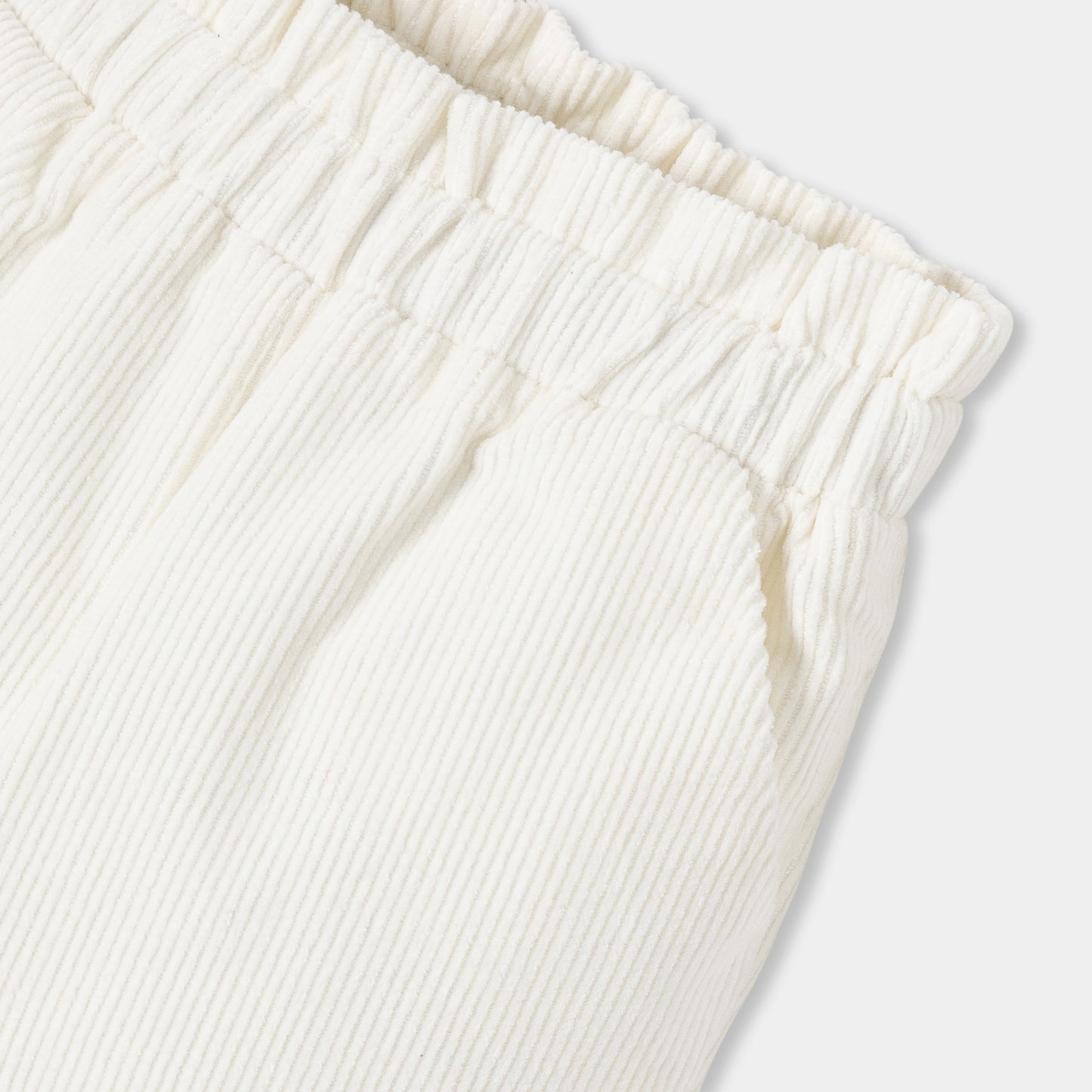 ベロア調生地パンツ