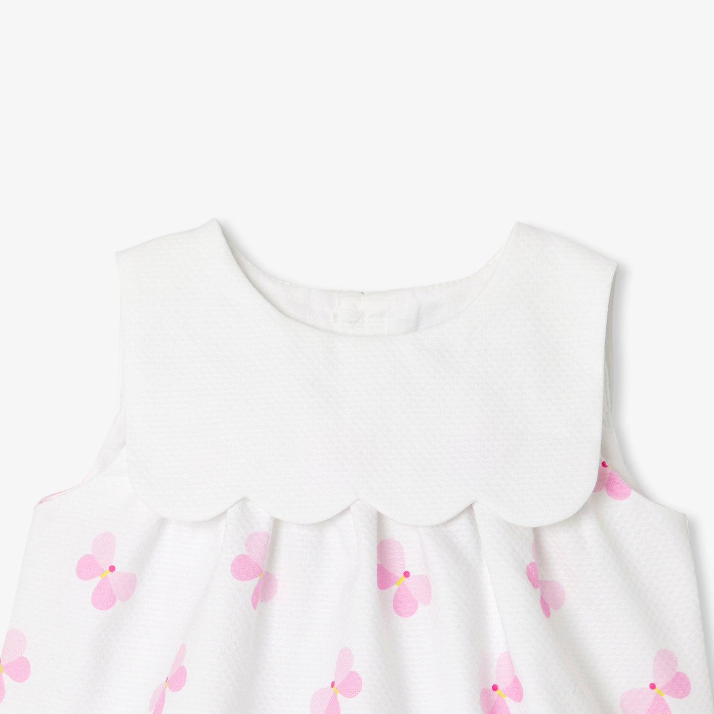 コットンピケロンパース