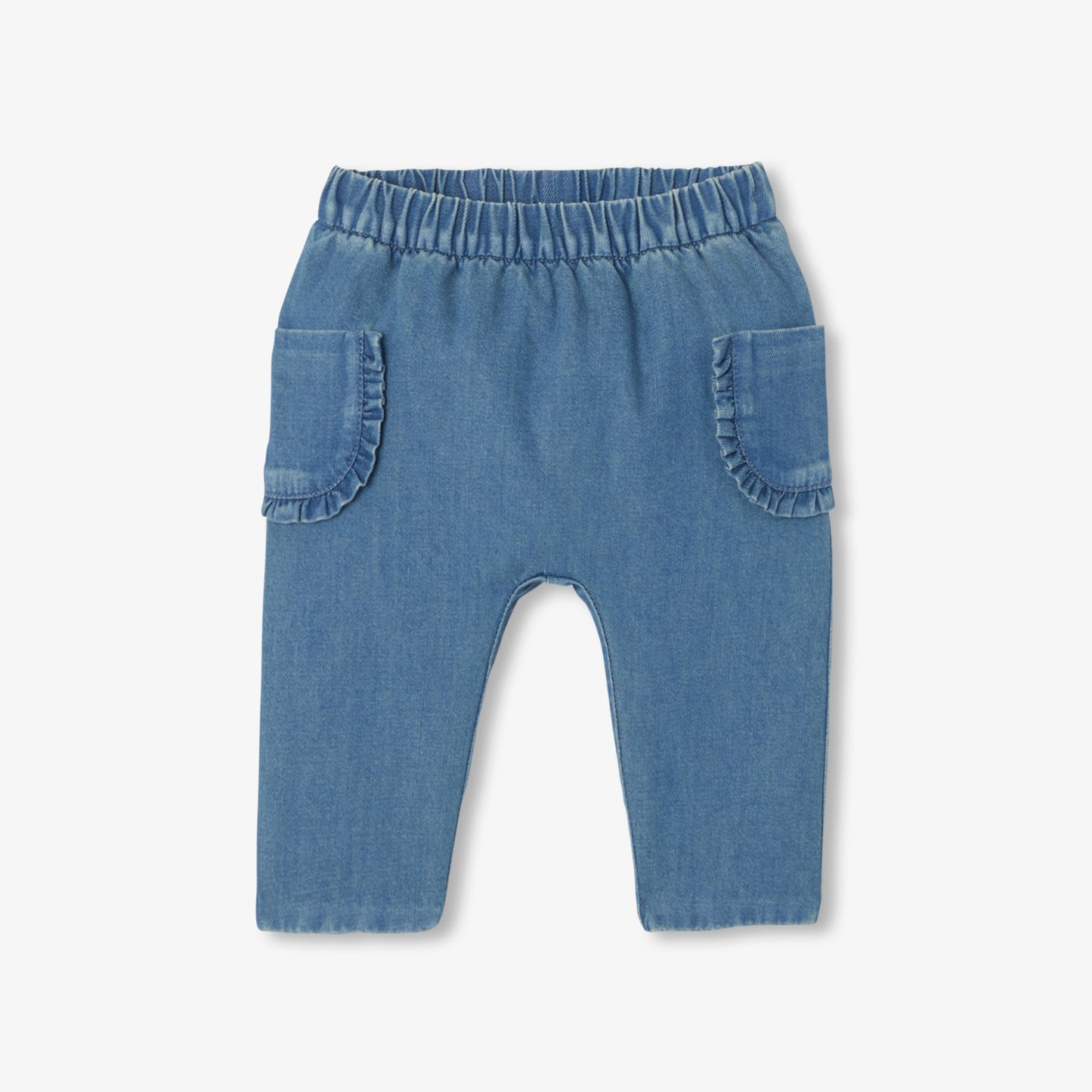 フリルポケット付きジーンズ