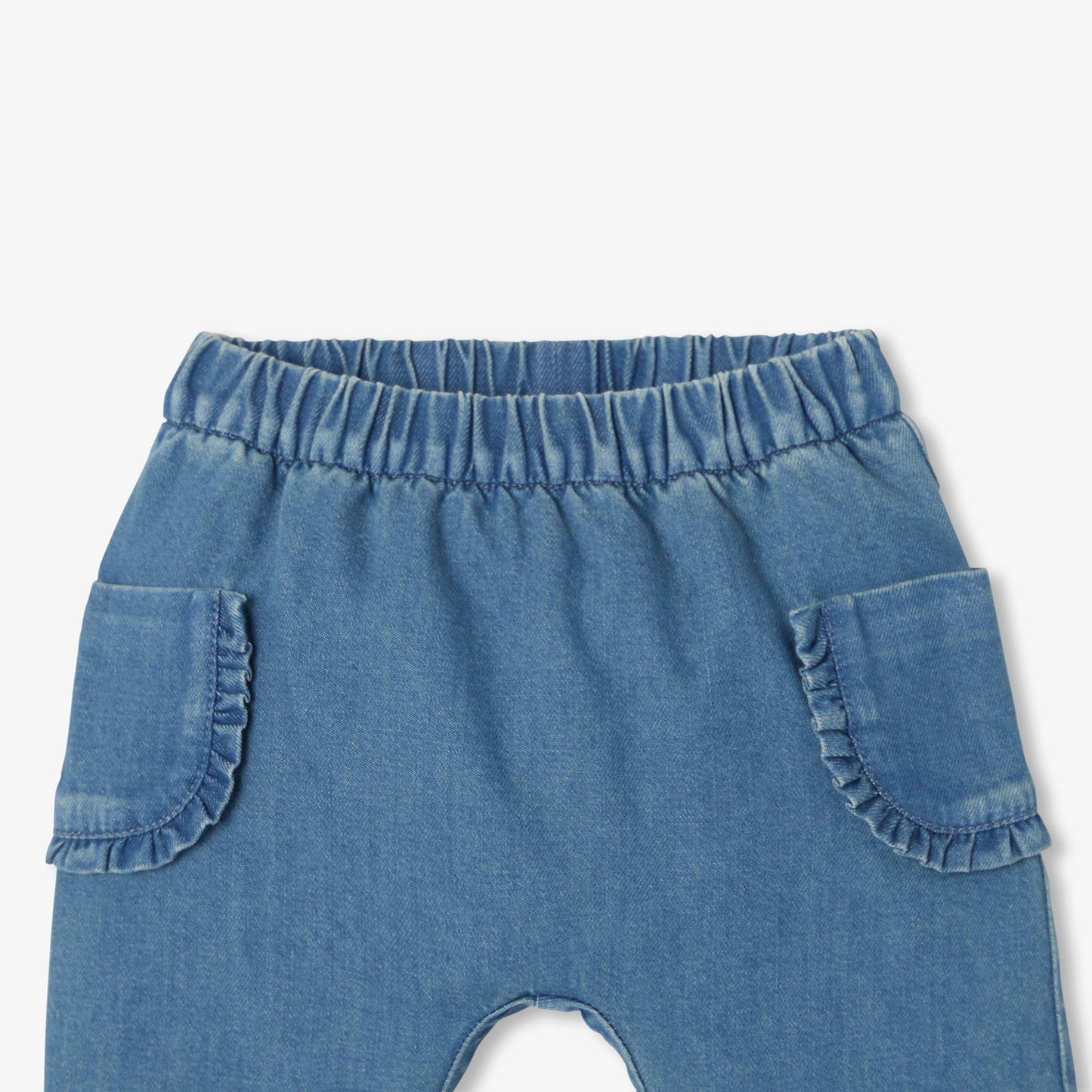 フリルポケット付きジーンズ