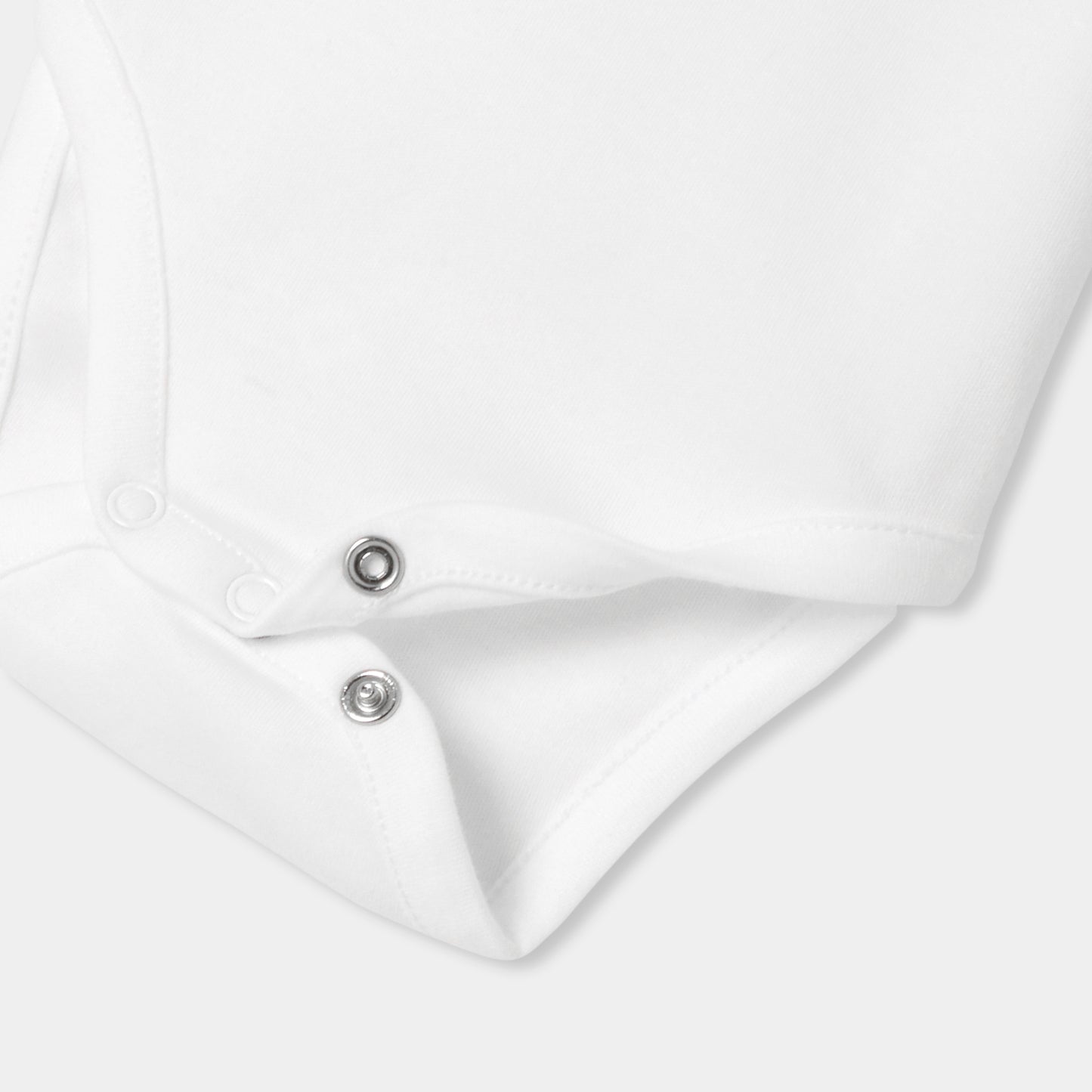 手刺しゅう入り半袖ボディスーツ