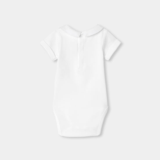 手刺しゅう入り半袖ボディスーツ | | Jacadi Paris＜ジャカディ＞日本