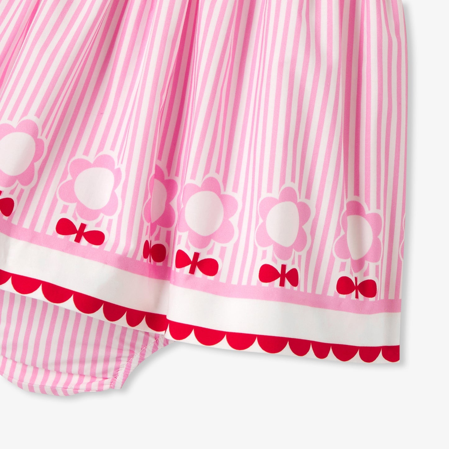 ウエストギャザーワンピース