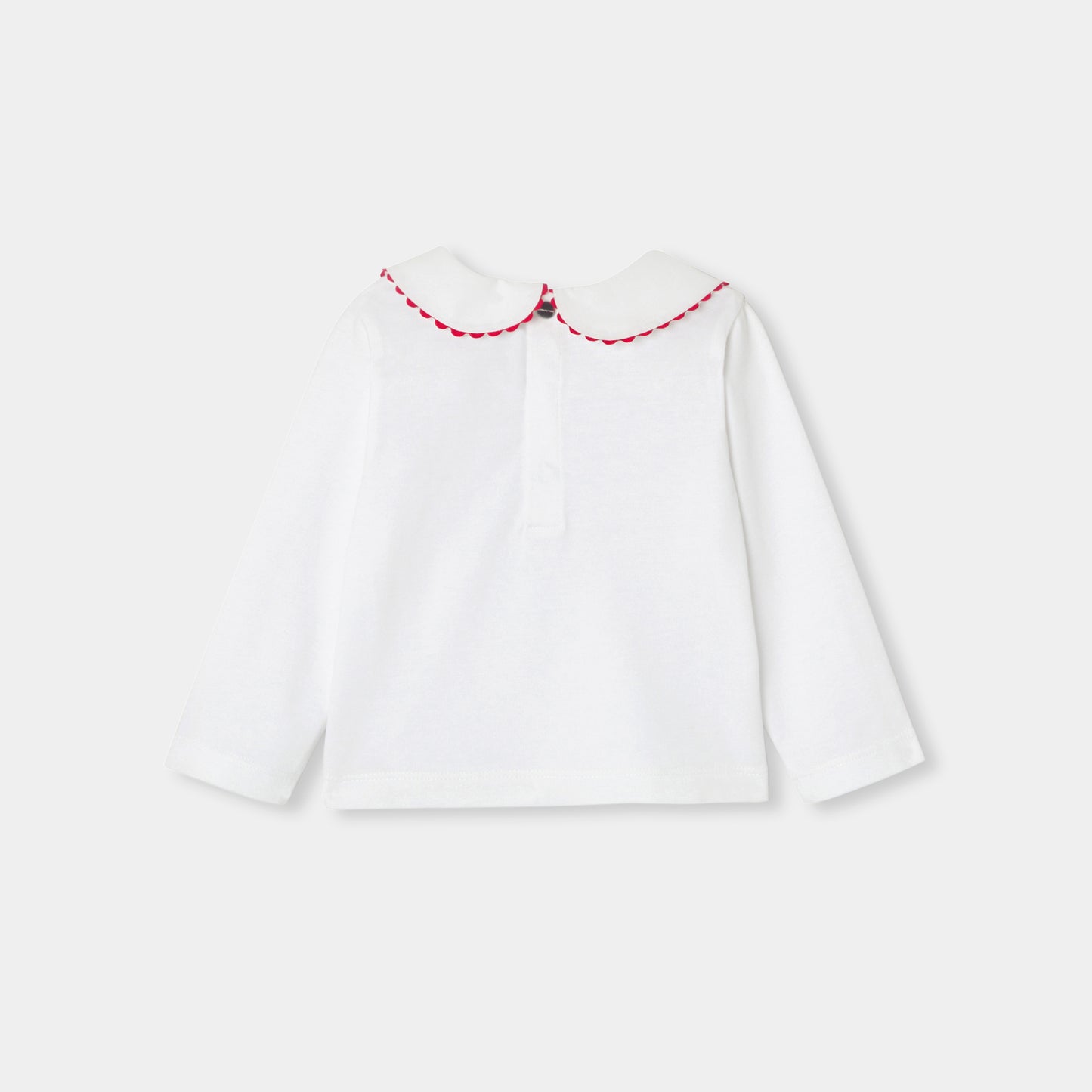 長袖コットンTシャツ