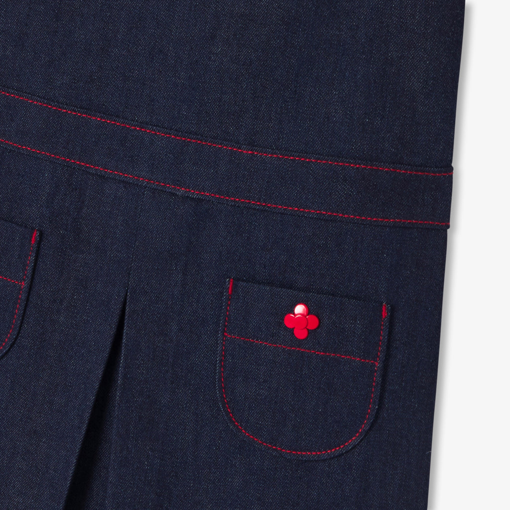 ☆jacadi☆ 長袖デニムワンピース　5a デニムワンピース | GIRL | Jacadi Paris＜ジャカディ＞日本公式