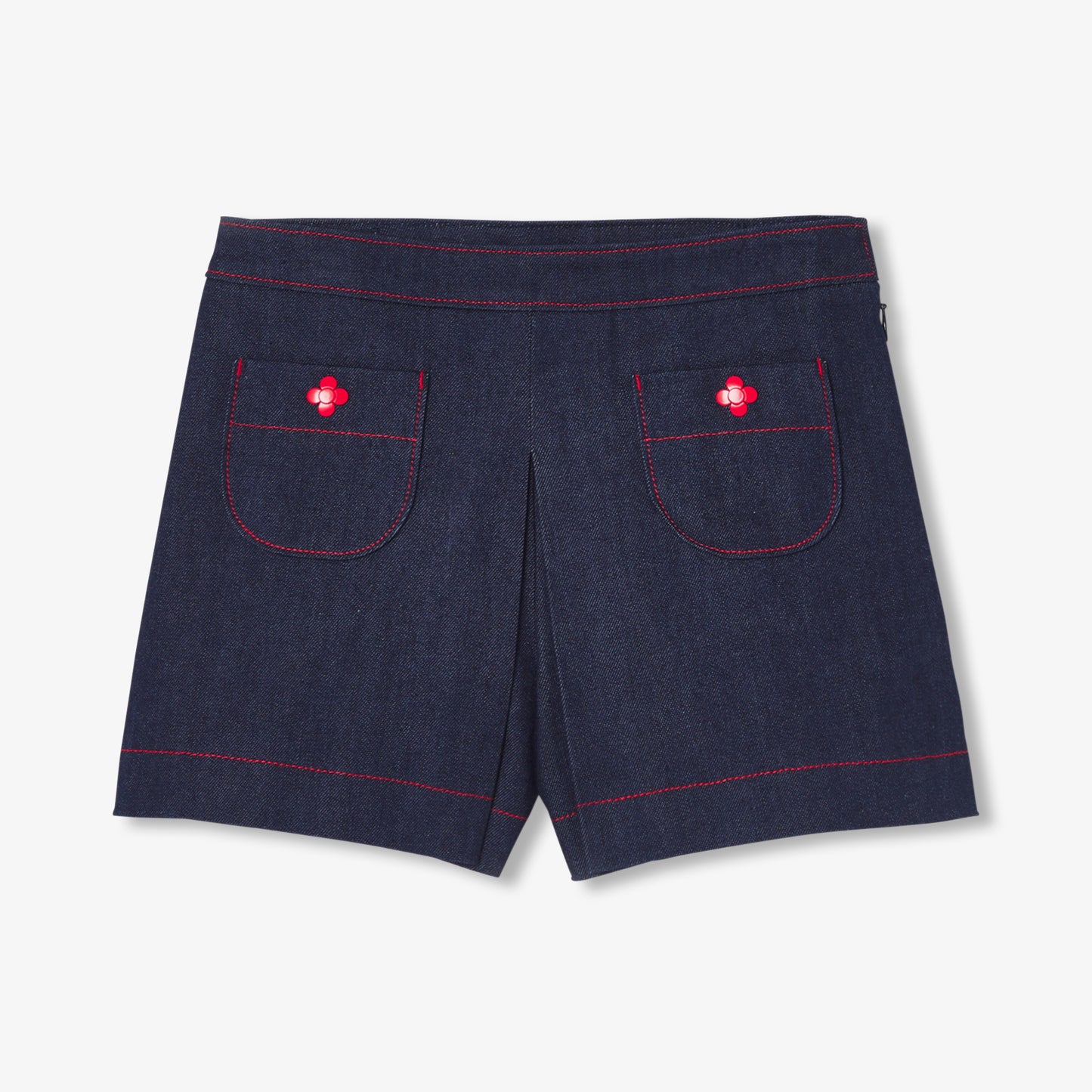 デニムキュロットスカート