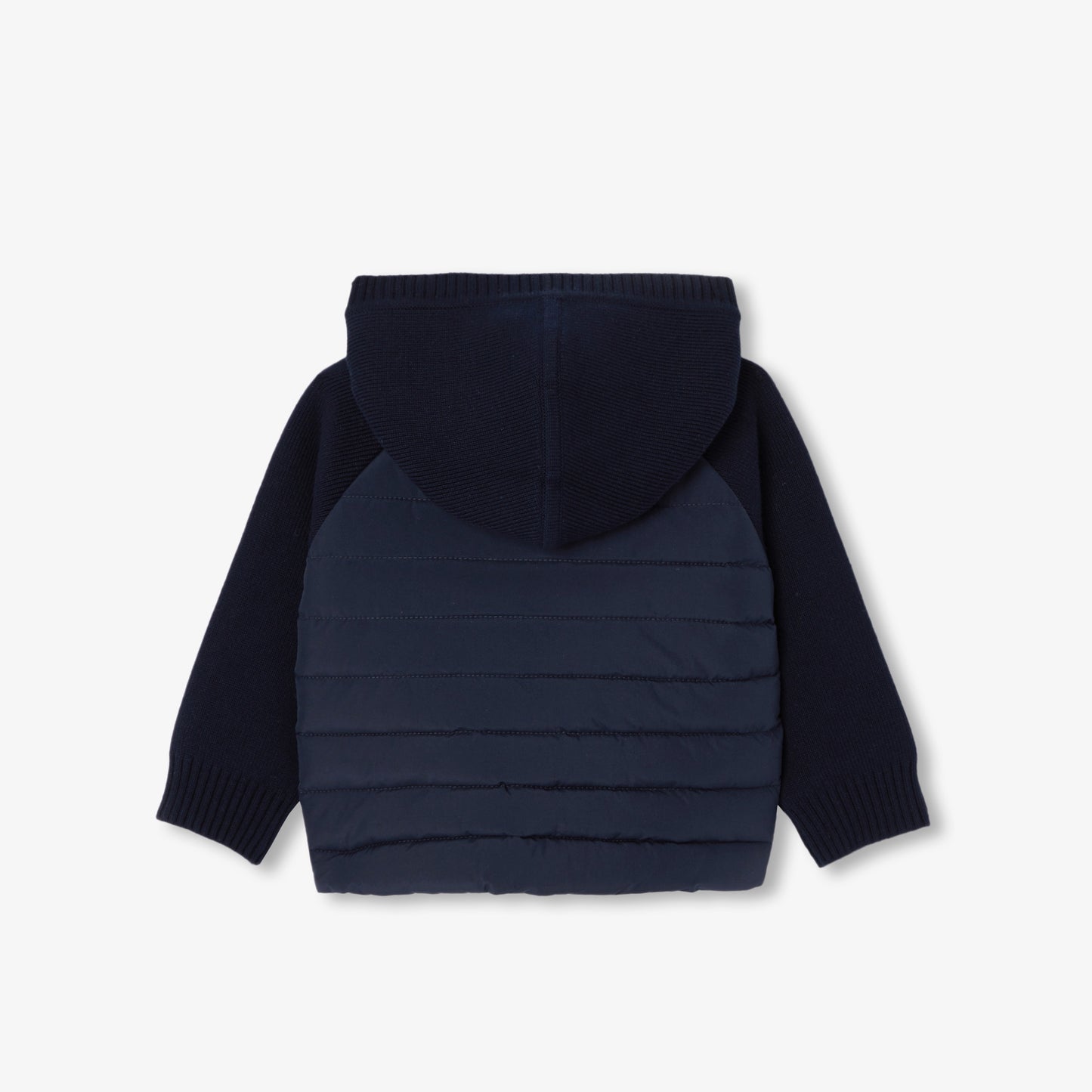 ロゴ付きジップアップパーカー