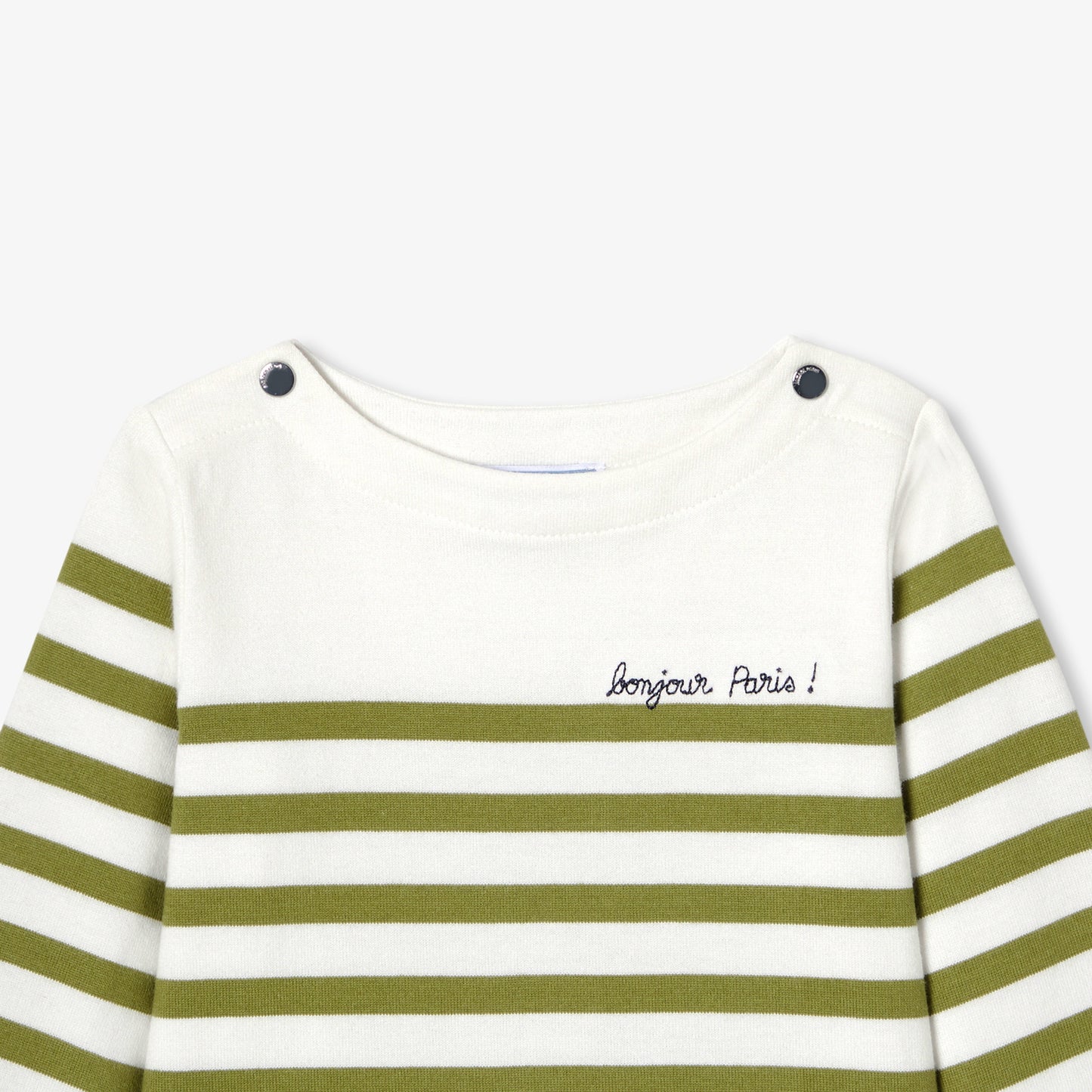 刺しゅう入りトップス